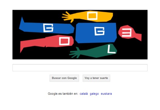 Doodle conmemorativo de Google en honor a Saul Bassass
