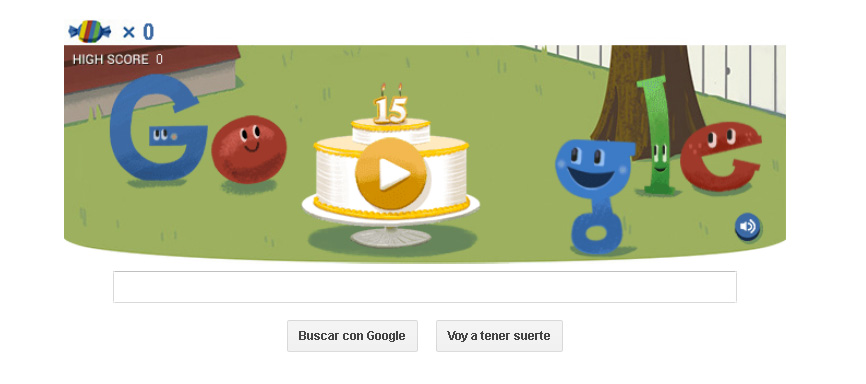 Aniversario de Google