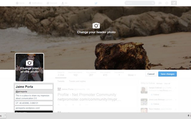 Nuevo perfil Twitter Jaime Porta 06